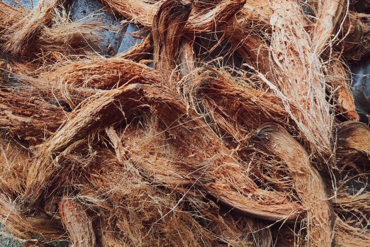 Sabut kelapa sebagai solusi pengendali banjir alami