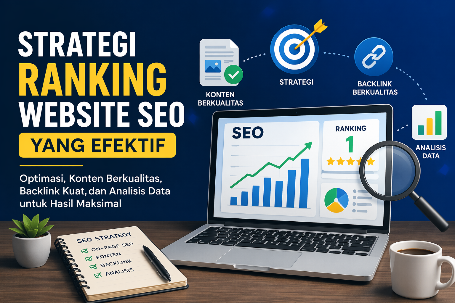 Strategi Ranking Website SEO yang Efektif
